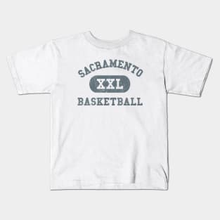 Sacramento Basketball III Kids T-Shirt